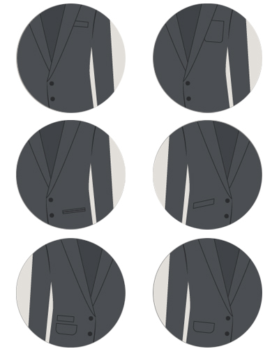 از دکمه تا جیب، همه چیز در مورد مدل کت مردانه 7 pocket style in men blazers